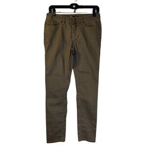 Prana Women's Kayla Skinny Jeans Size 4 x 30 Gray Mid Rise Stretch Comfort